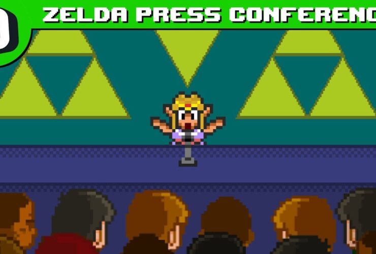 Princess Zelda's Press Conference - Video Game Press Conference