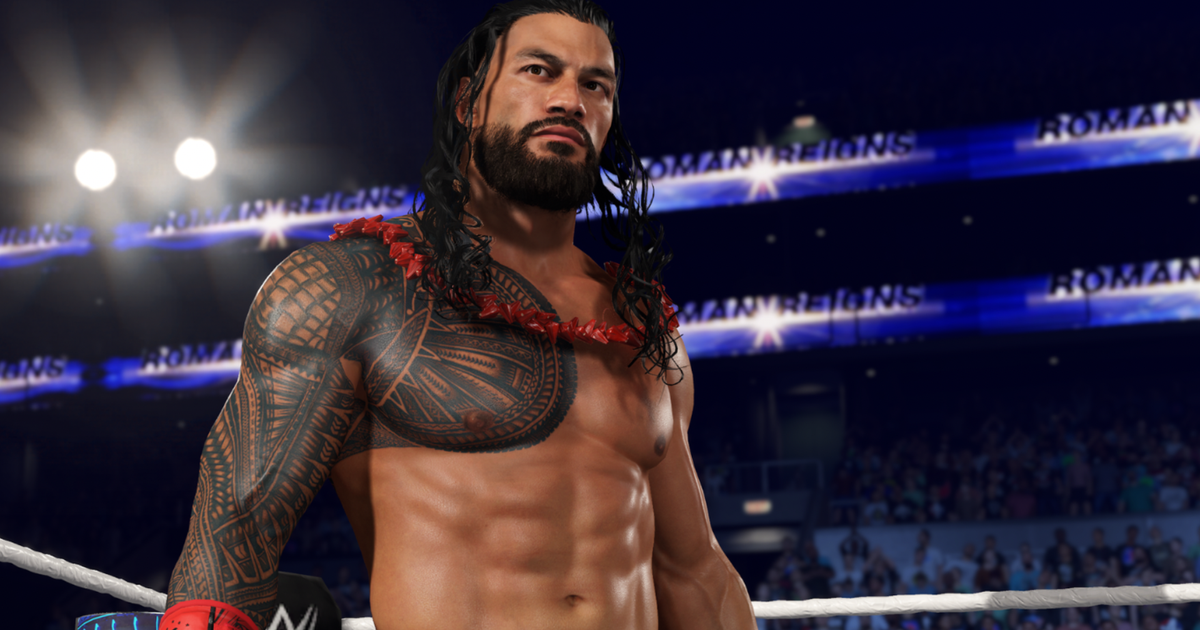 Roman Reigns headlines WWE 2K25 alongside largest-ever wrestling roster