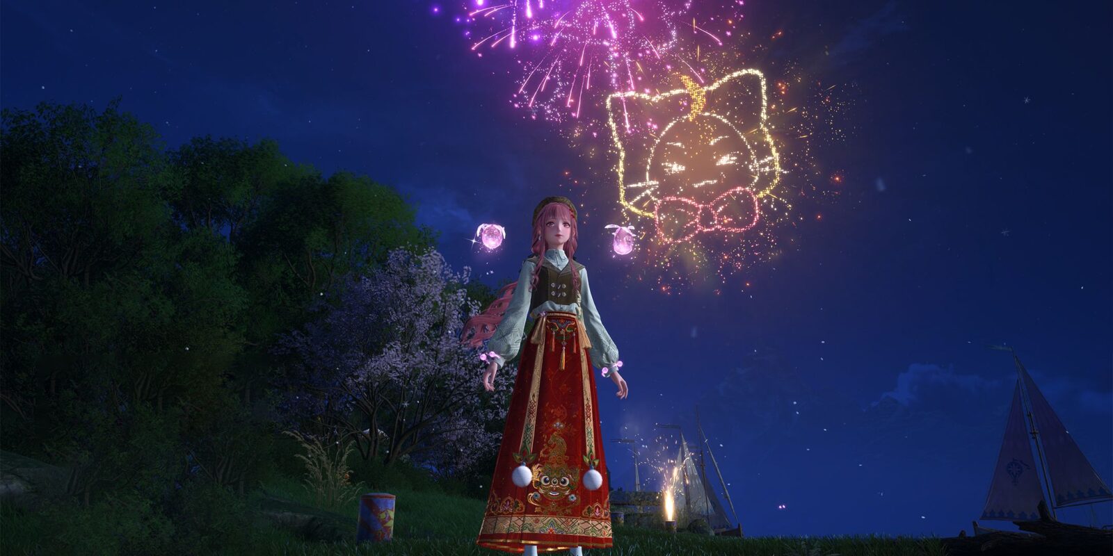 Set Off Portable Firework In Infinity Nikki