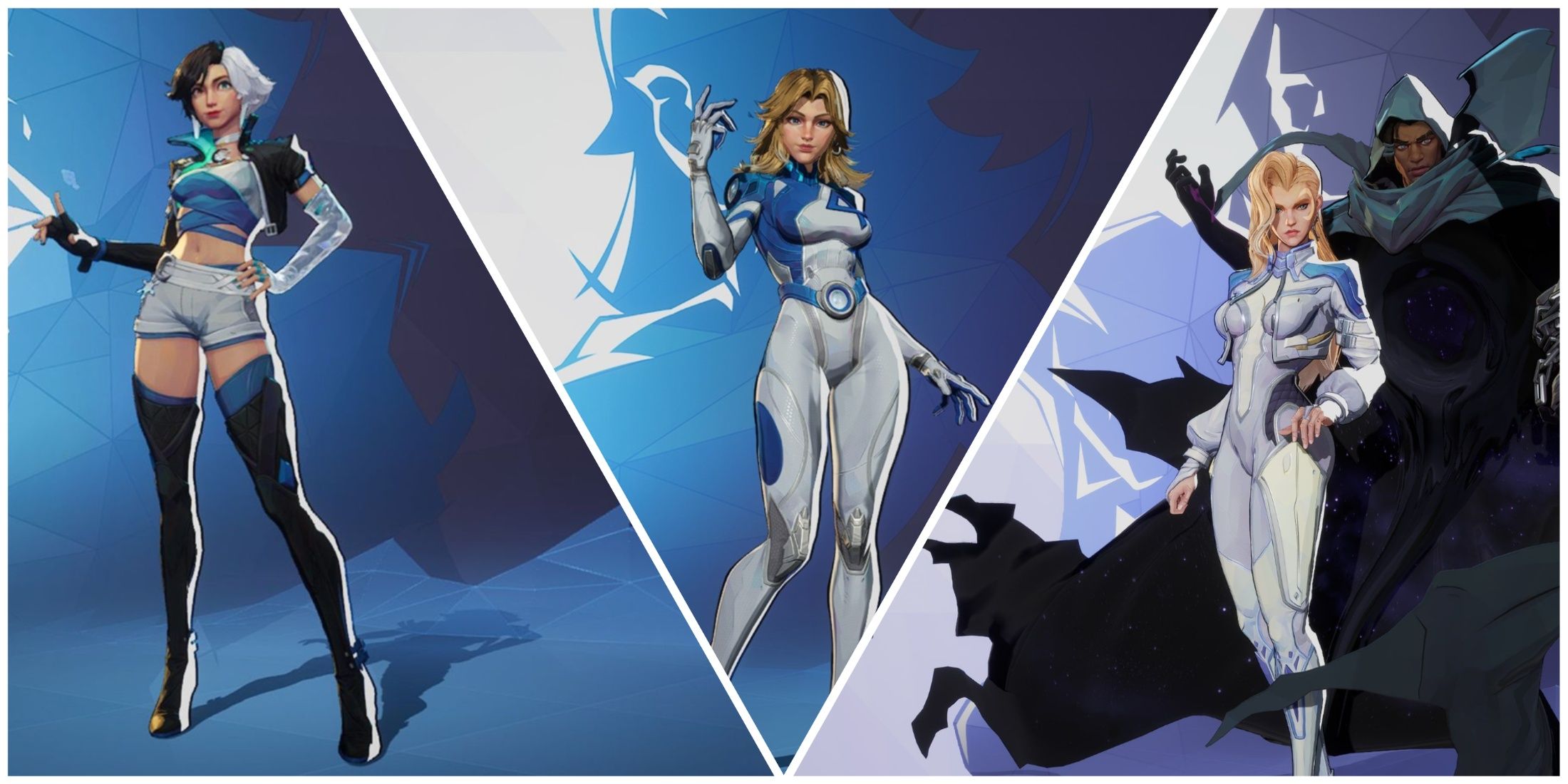 Marvel Rivals Luna Snow Invisible Woman Cloak and Dagger Split Image