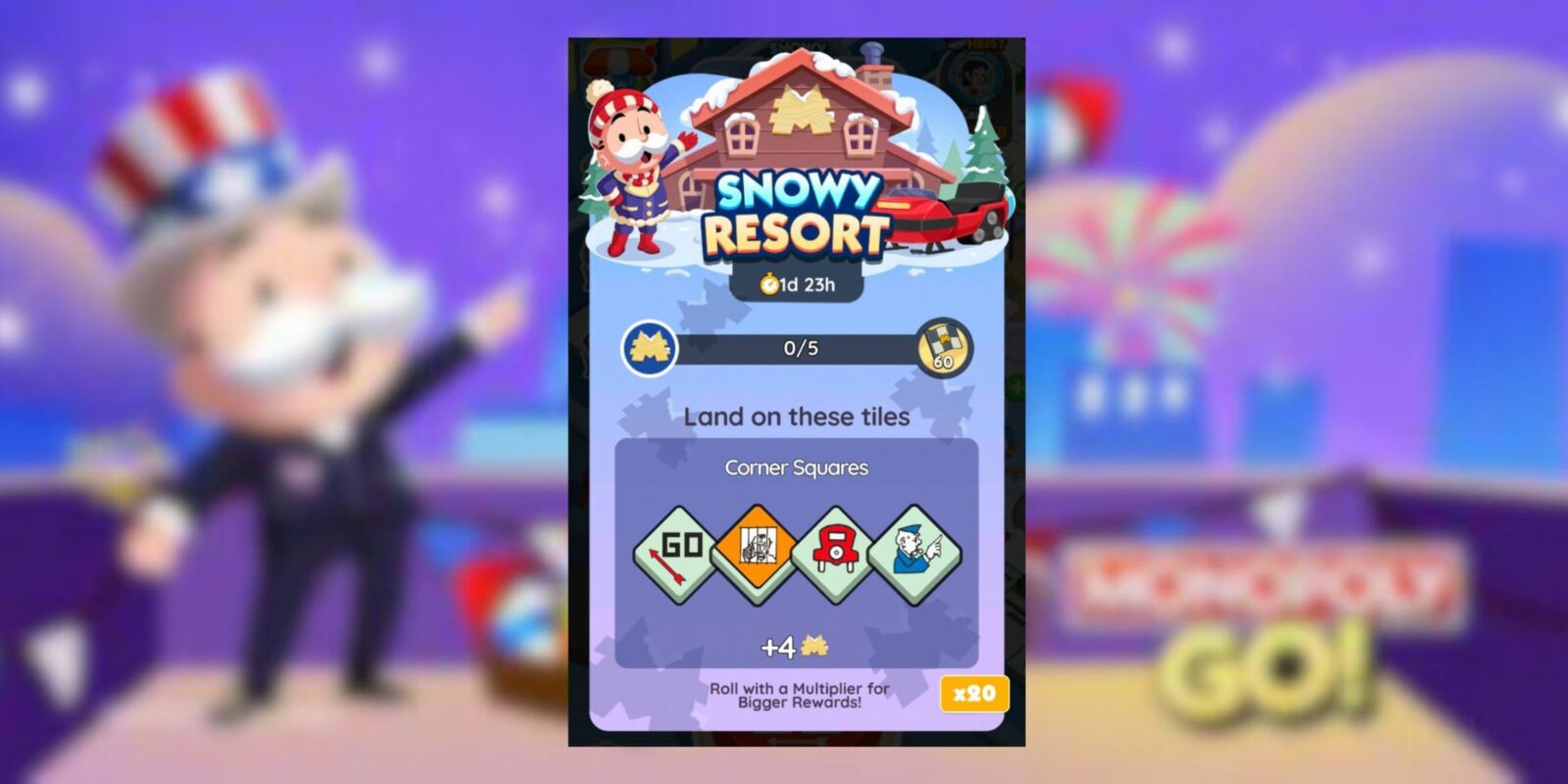 Snowy Resort Rewards And Milestones