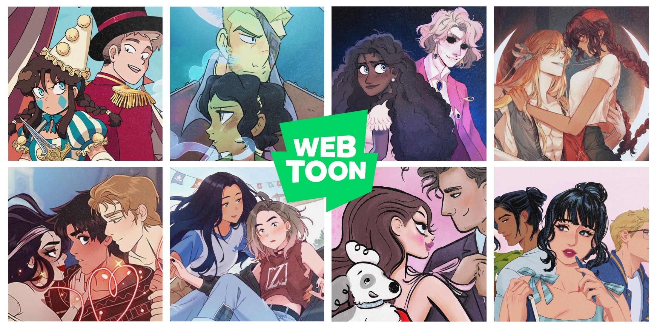 10 Non-Korean Romance Webtoons Cover