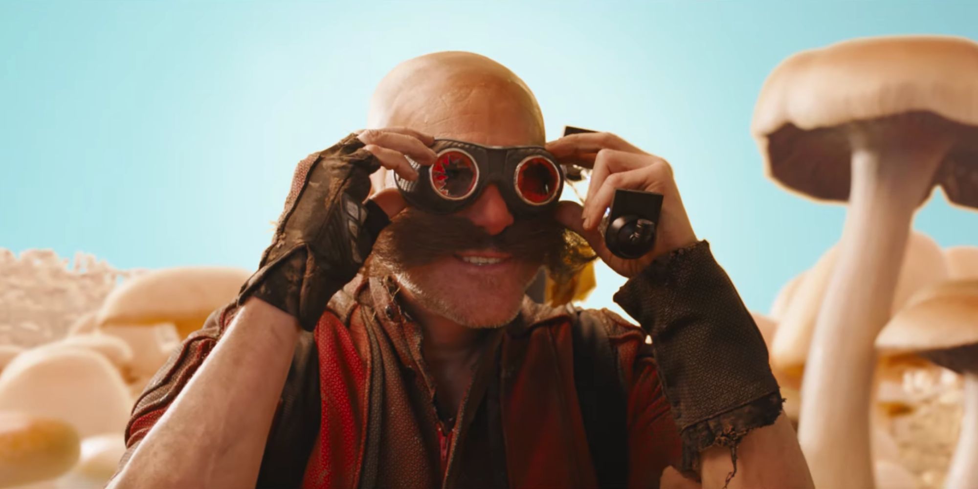 Jim Carrey as Dr. Eggman in Sonic the Hedgehog.