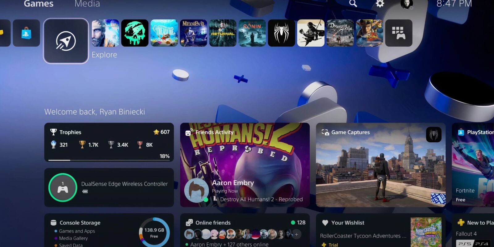 Sony Exec Discusses PlayStation 5's UI, Trends