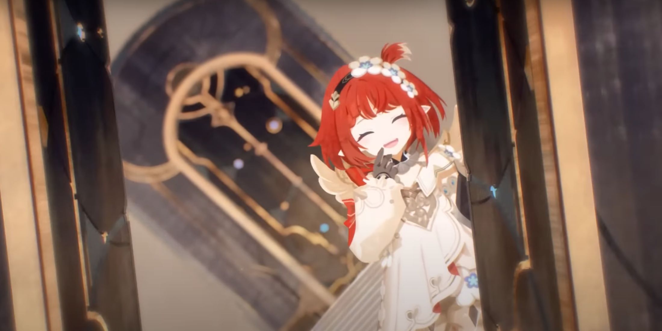 honkai star rail tribbie smiling from amphoreus cinematic