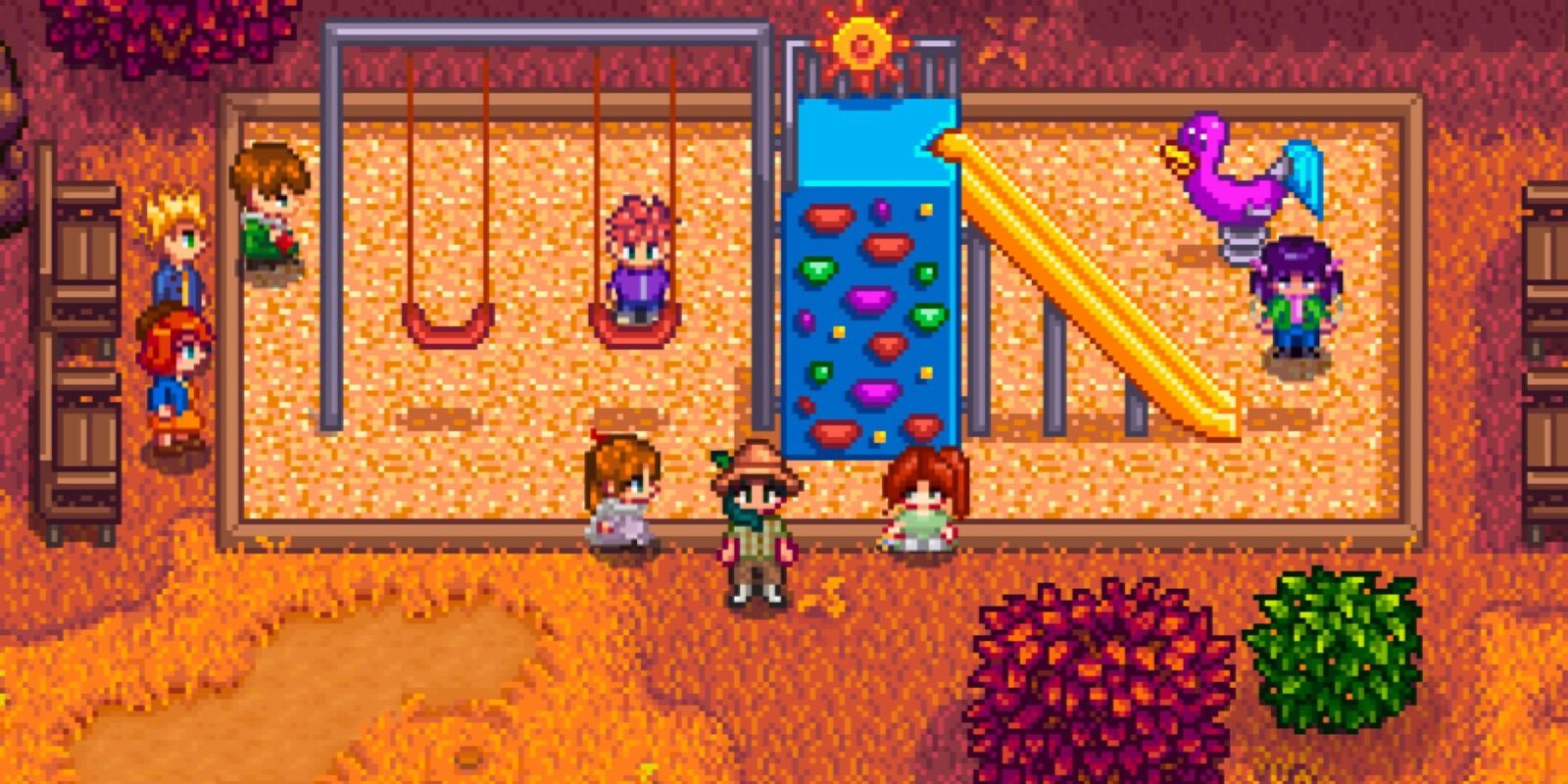 Stardew Valley Player Points Out Big Missed Opportunity at the Playground