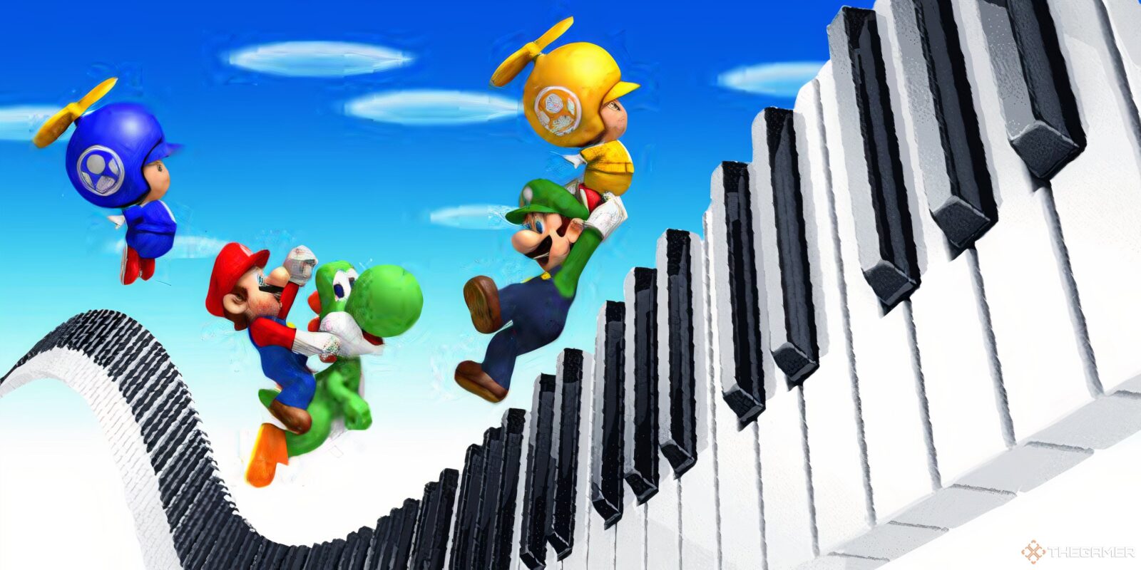 Super Mario Speedrunner Plays Piano While Gaming With His Feet