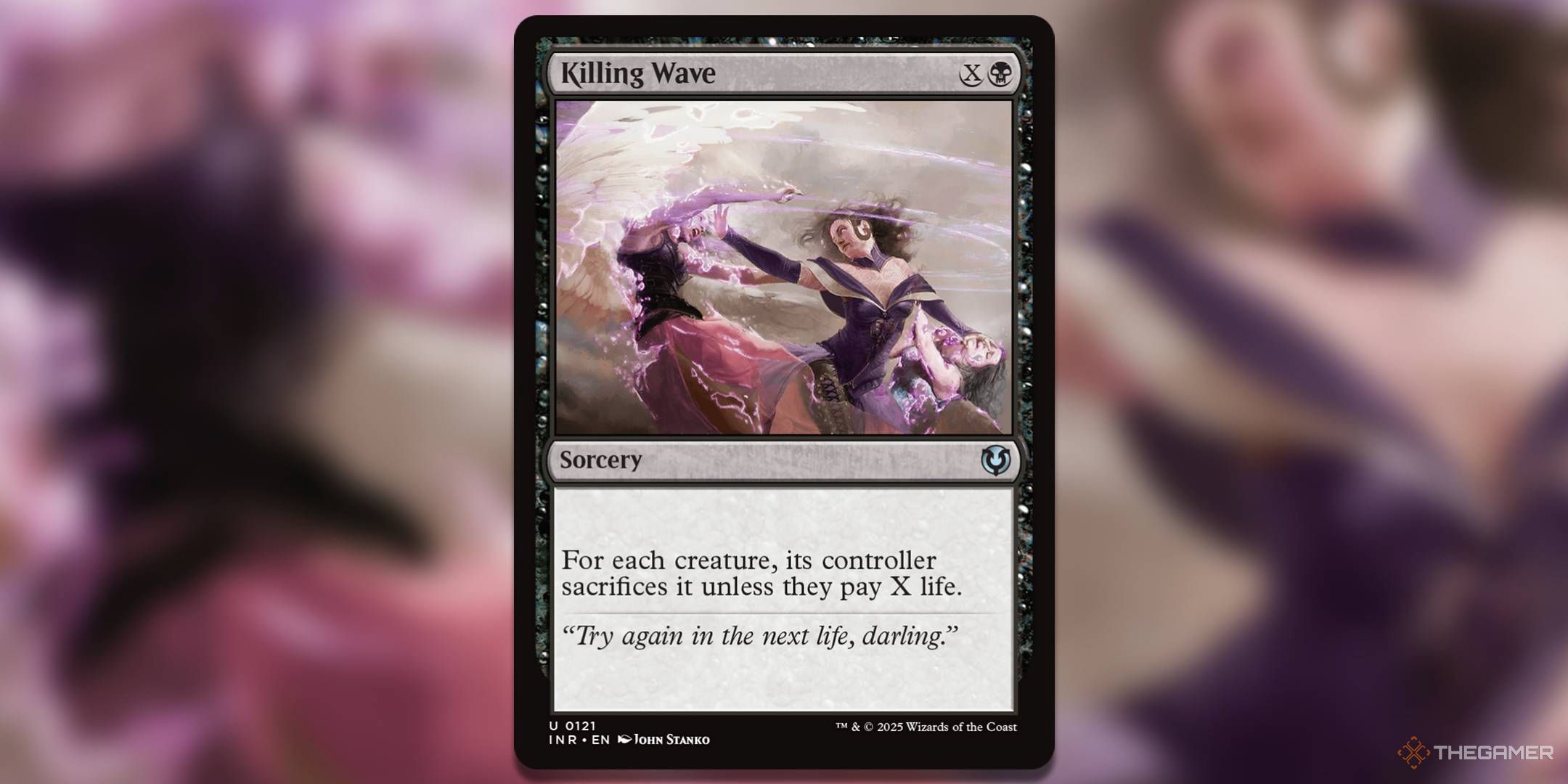 Image of Killing Wave card in Magic: The Gathering.