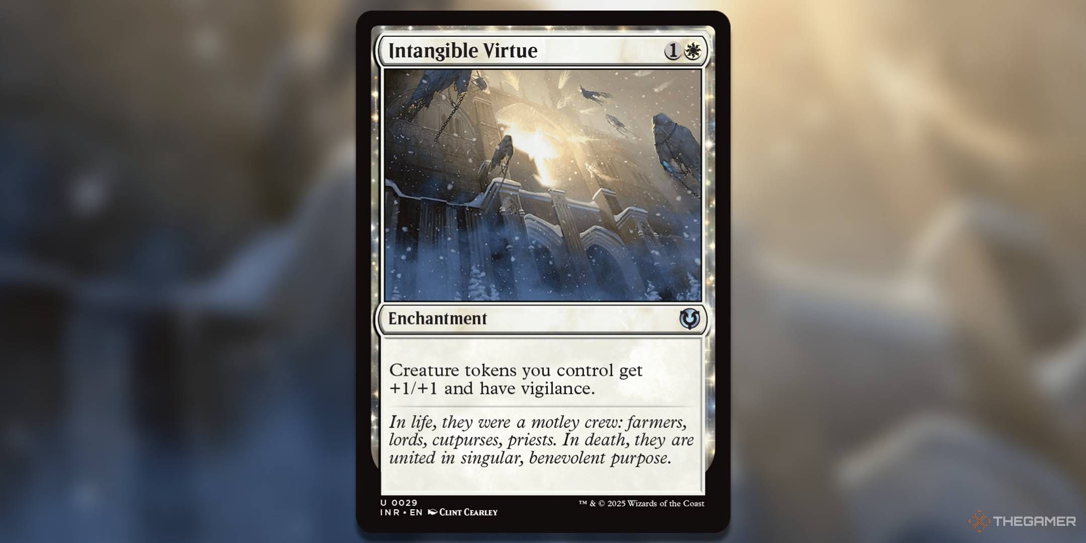 Image of Intangible Virtue from Magic: the Gathering.