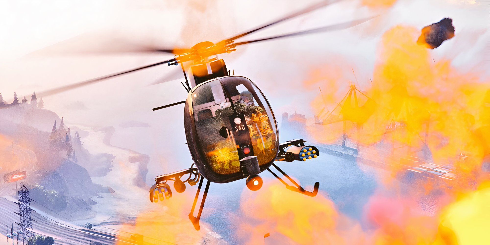 Buzzard Attack Chopper in GTA Online