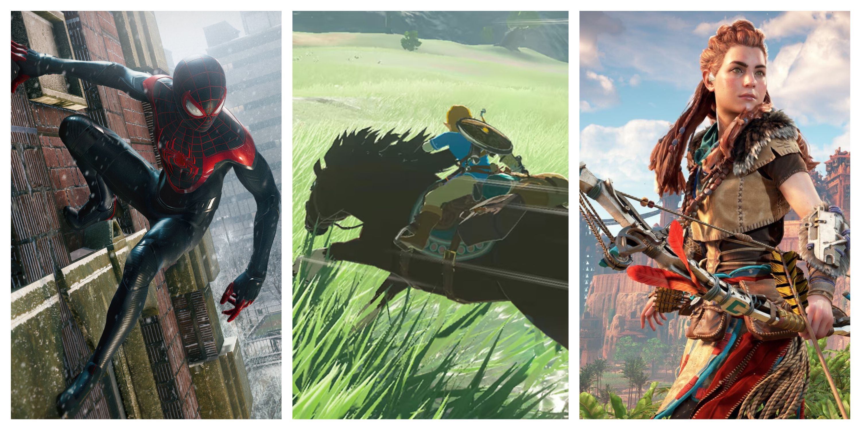 Miles Morales Breath of the Wild Horizon Zero Dawn