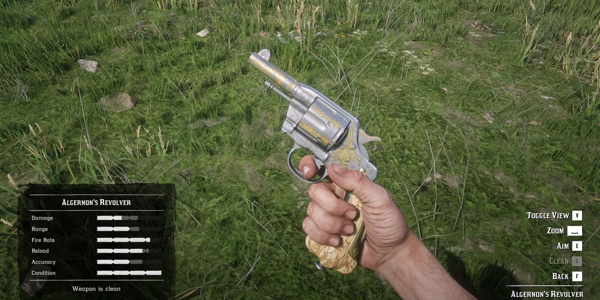 Red Dead Redemption 2 Pistols Algernon's Revolver