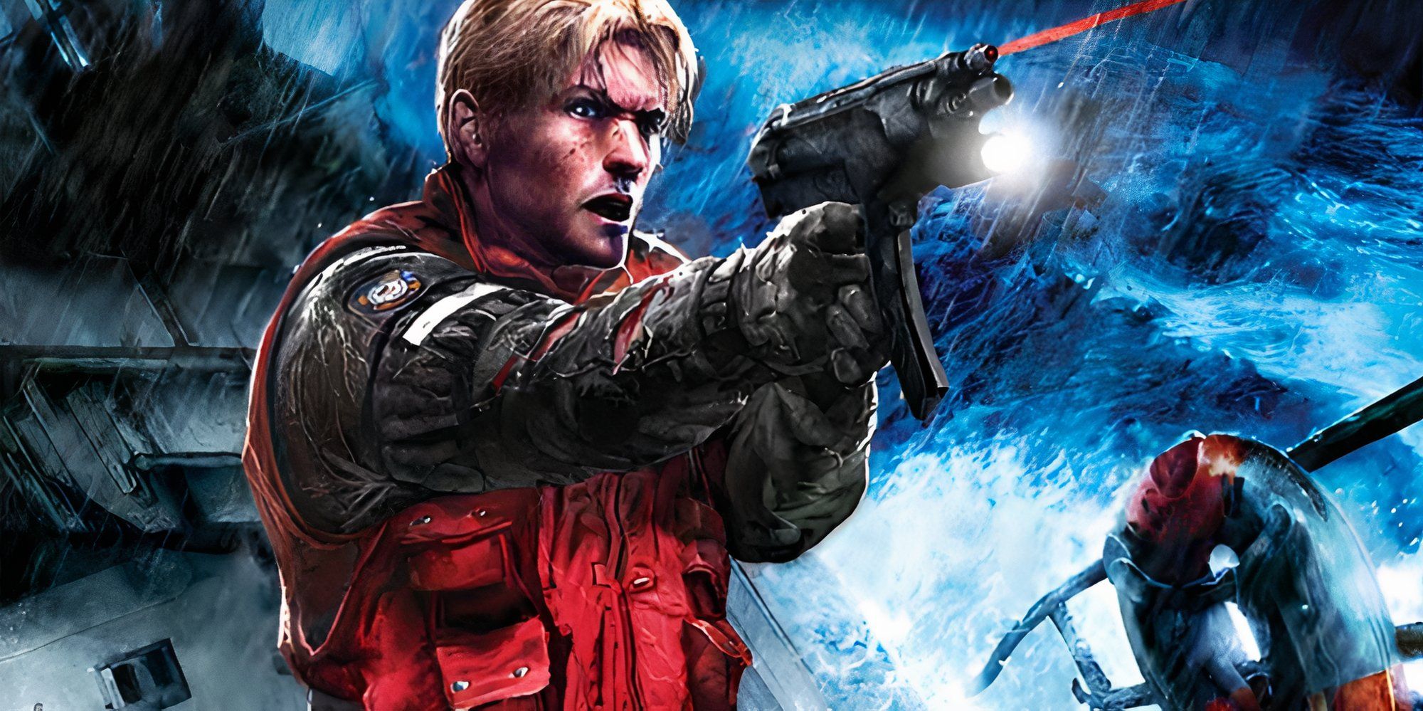 Promo art featuring Tom in Cold Fear