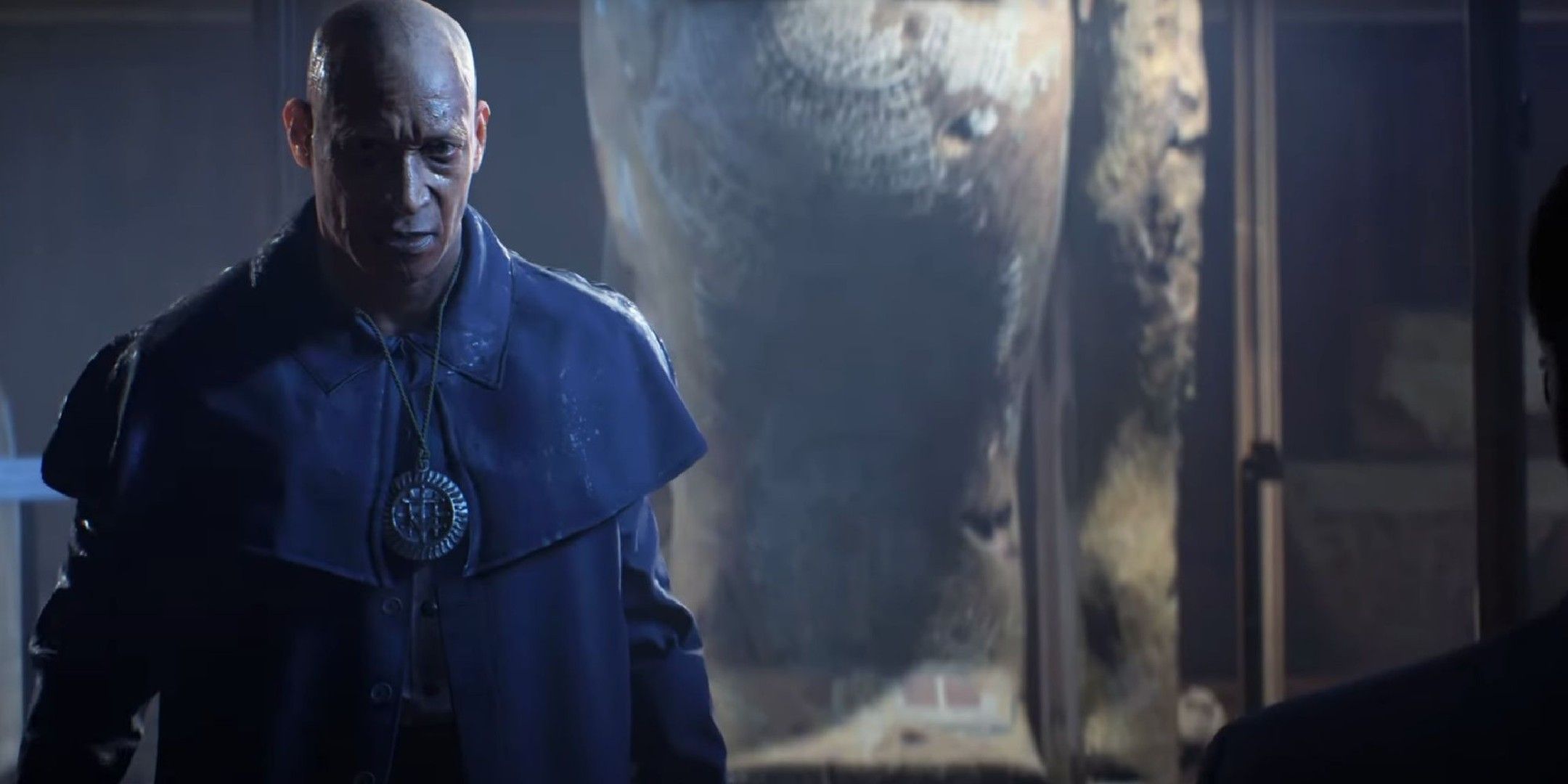 Indiana Jones and the Great Circle image showing Tony Todd's character Locus.