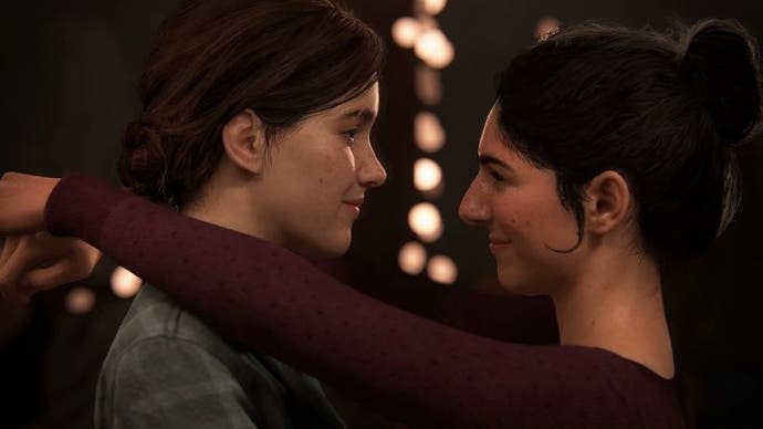 Ellie and Dina dance in The Last of Us Part 2