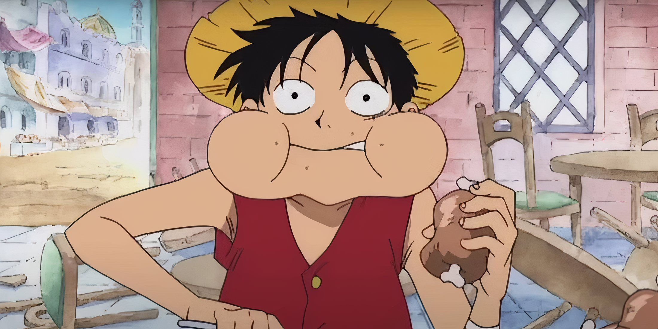 Luffy Eating One Piece