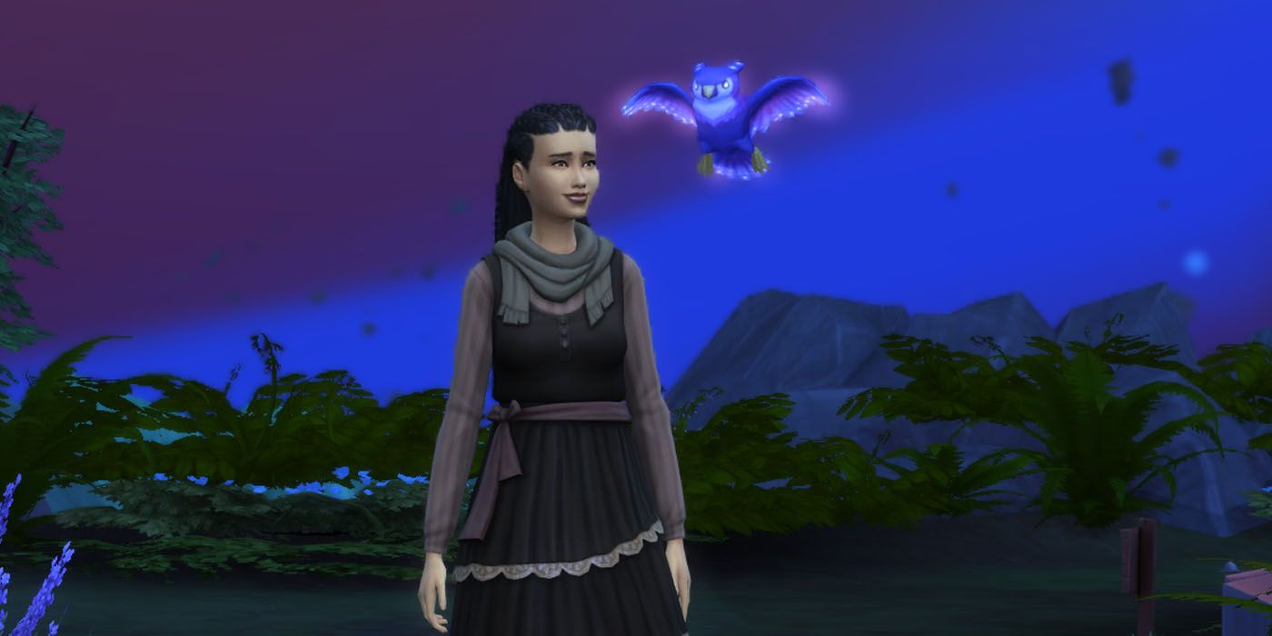 Sims 4 Realm of Magic Owl Familiar