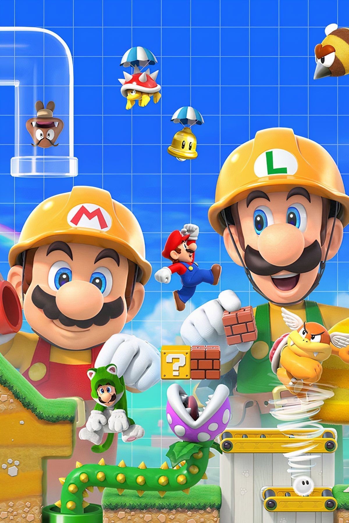 Super Mario Maker 2 Tag Page Cover Art