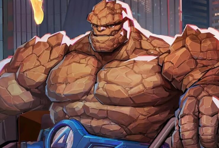 The Thing's most iconic catchphrase was used during The Fantastic Four: First Steps' production, but Ben Grimm actor Ebon Moss-Bachrach isn't sure it'll make the cut