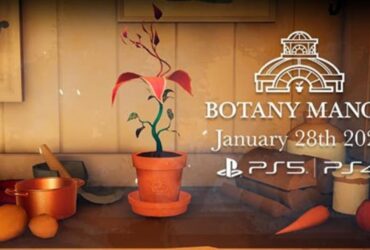 The botanical puzzle game “Botany Manor” is coming to the PS5 and PS4 on January 28th (2025)