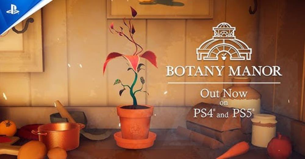 The botanical puzzle game “Botany Manor” is now available for the PS5 and PS4