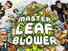 The physics-based arcade game "Master Leaf Blower" is now available via Steam EA