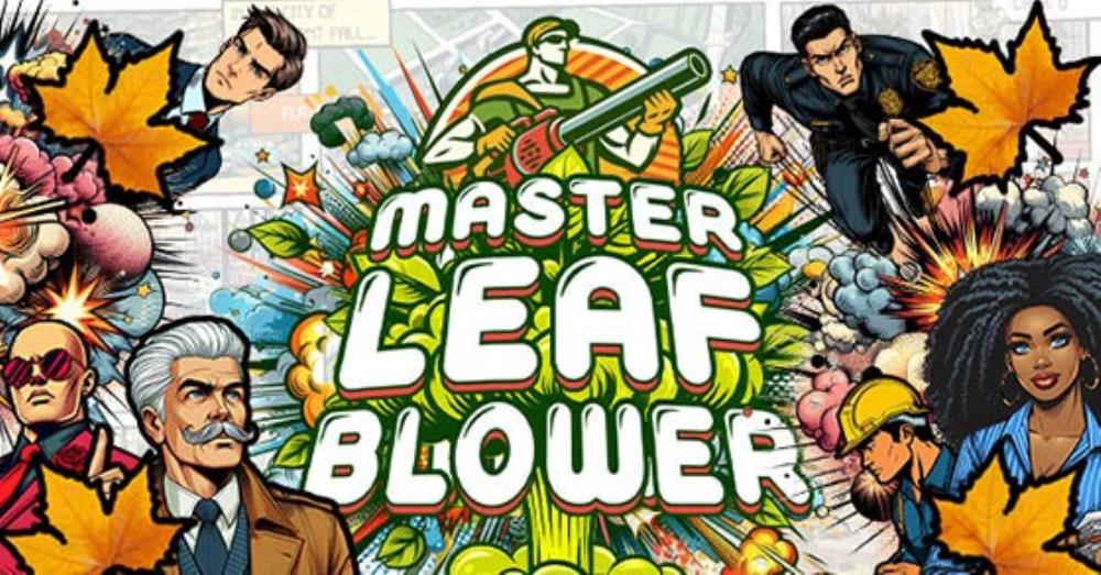 The physics-based arcade game "Master Leaf Blower" is now available via Steam EA