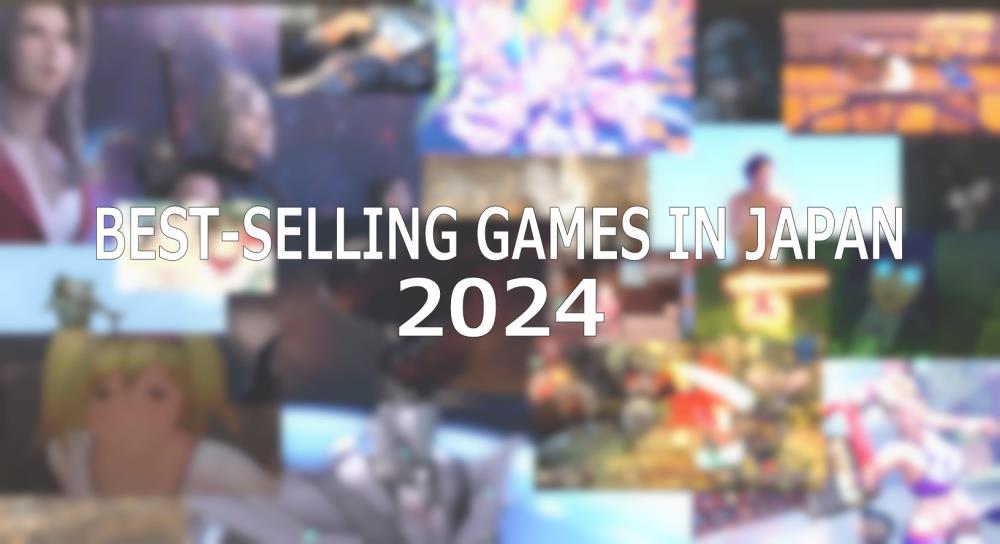 The top 100 best-selling games in Japan, 2024