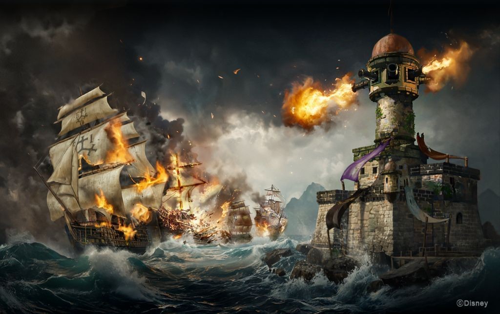 Pirates of the Caribbean Tides of War EITC tower defense update, JOYCITY Pirates of the Caribbean Tides of War