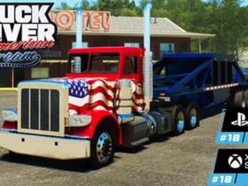 "Truck Driver: The American Dream" just released its patch #18 for the PS5 and Xbox Series X/S