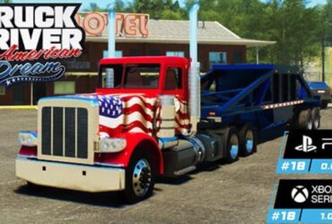 "Truck Driver: The American Dream" just released its patch #18 for the PS5 and Xbox Series X/S