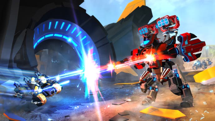 Screenshot from Robocraft