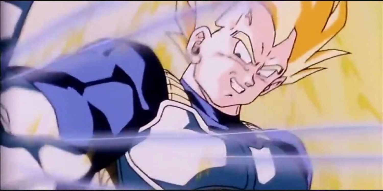 Vegeta Using Big Bang Attack