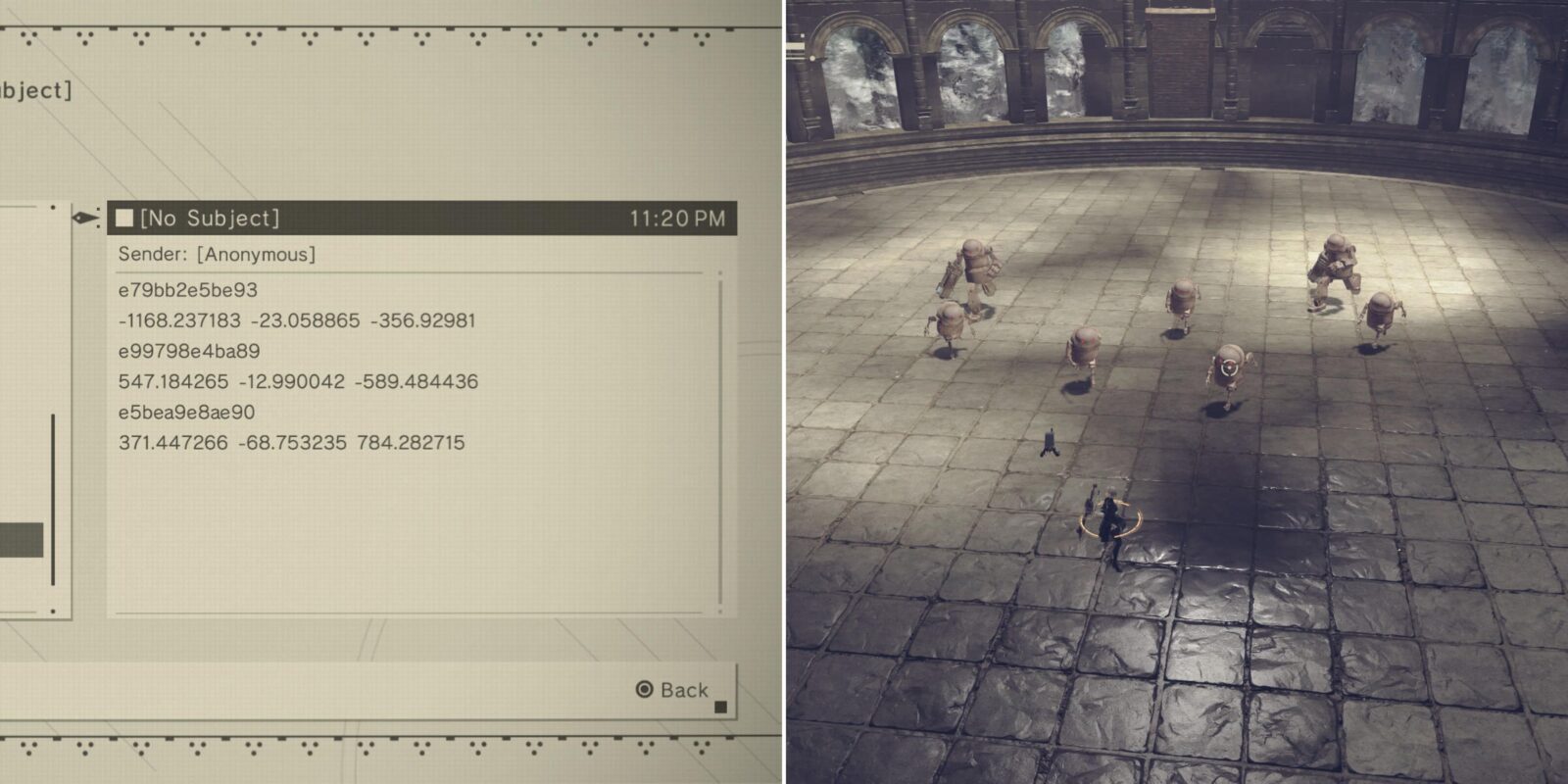 What To Do With The Anonymous Letter In NieR: Automata