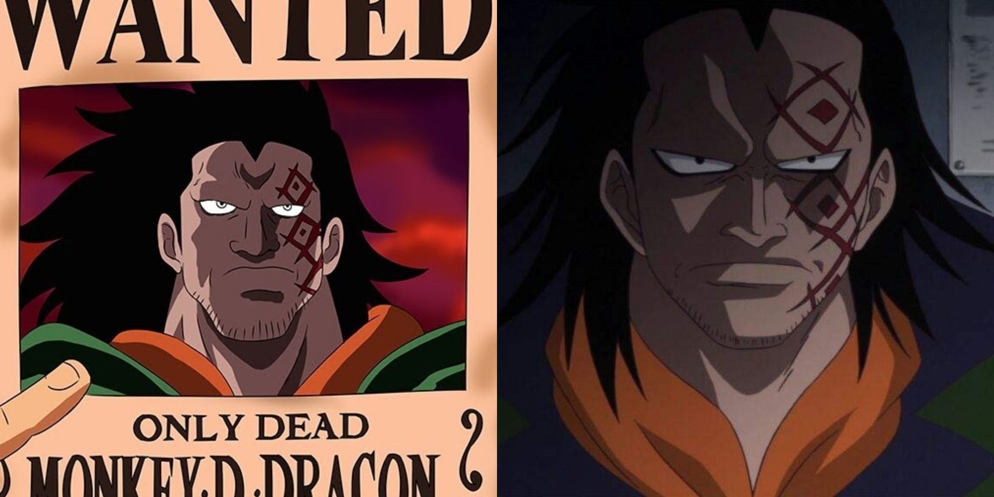 Monkey d dragon bounty one piece