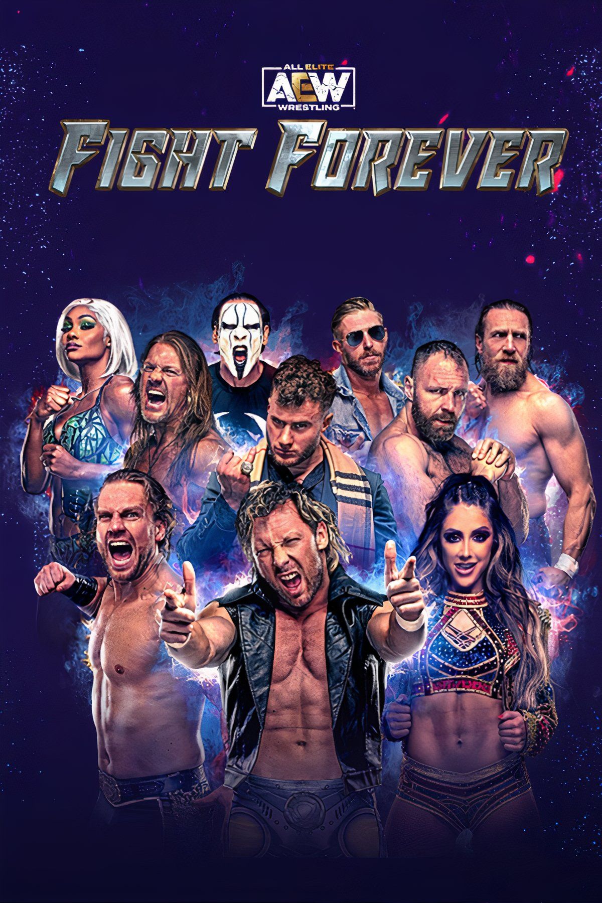 AEW Fight Forever Tag Page Cover Art