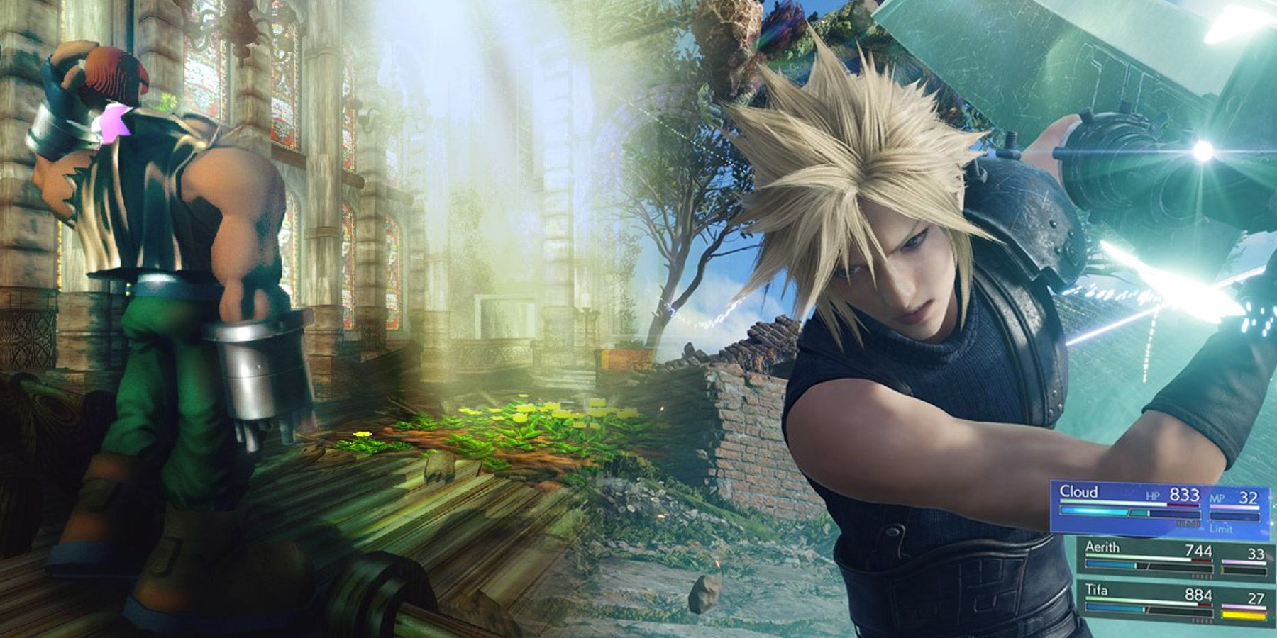 FF7 Rebirth Advent Children Connection