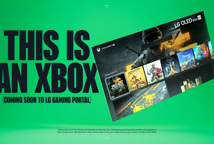 LG Xbox Cloud Gaming Hero Image