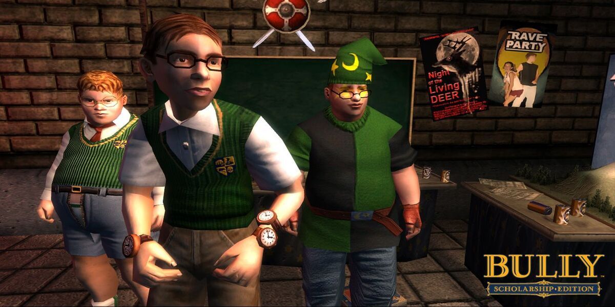 Bully, 'Nerd' characters