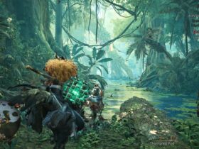 Exploring the Scarlet Forest in Monster Hunter Wilds