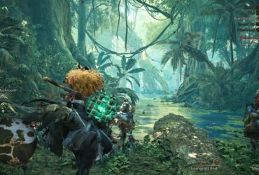 Exploring the Scarlet Forest in Monster Hunter Wilds