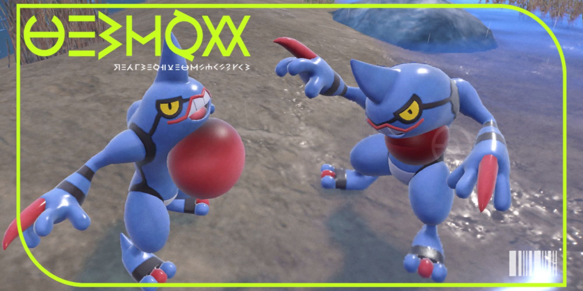 The Toxicroak Paldea Pokedex entry in Pokemon Scarlet and Violet