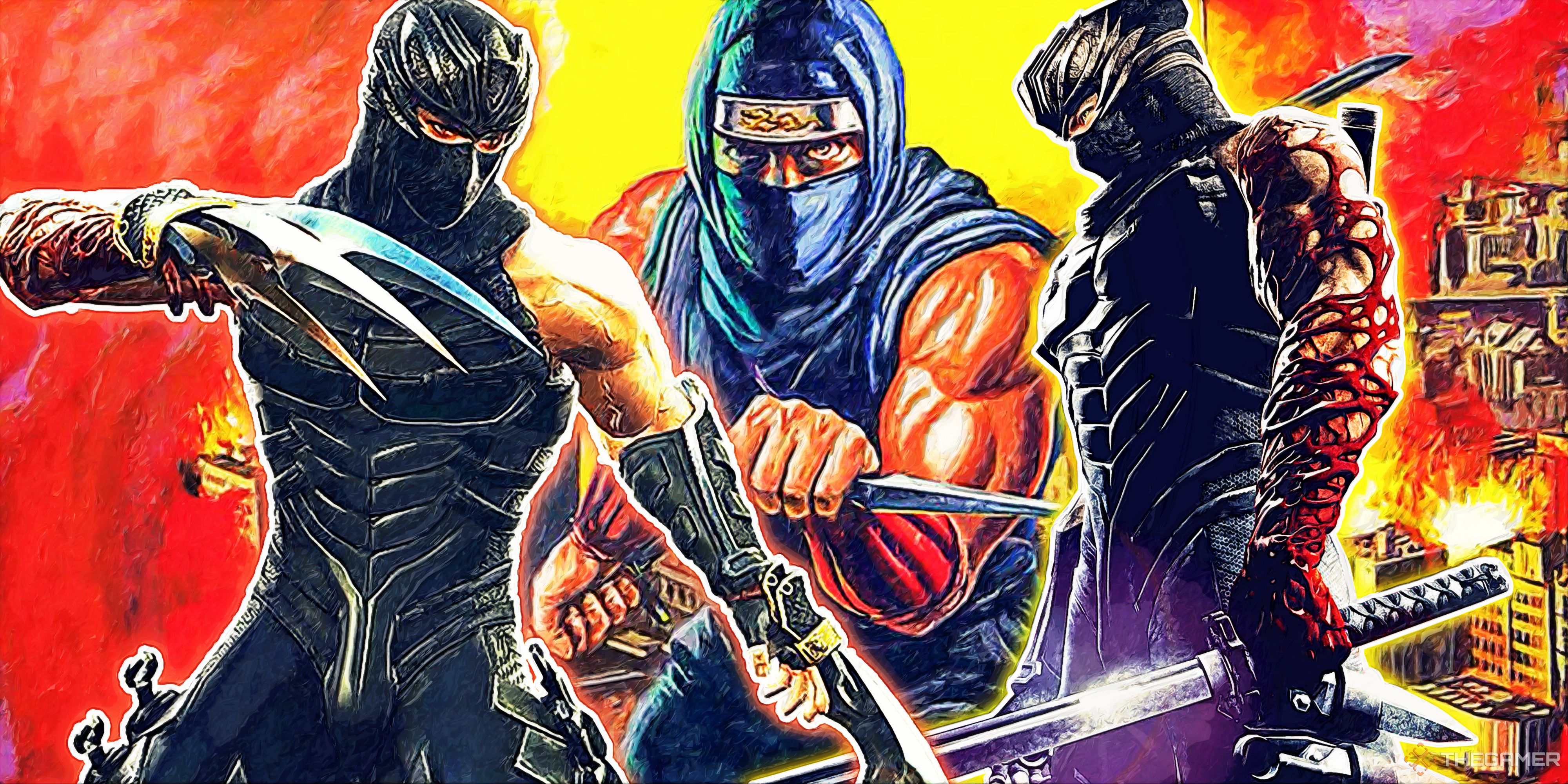 Ninja Gaiden Arcade, Ninja Gaiden 2 and Ninja Gaiden 3.