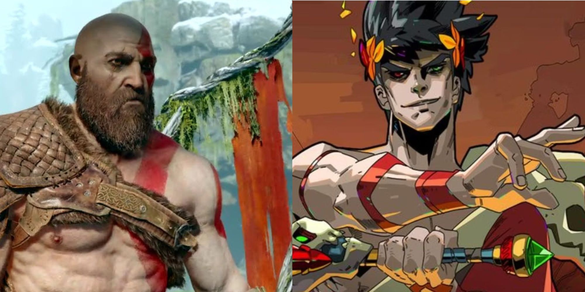 Kratos in God of War (2018), Zagreus in Hades (2020)