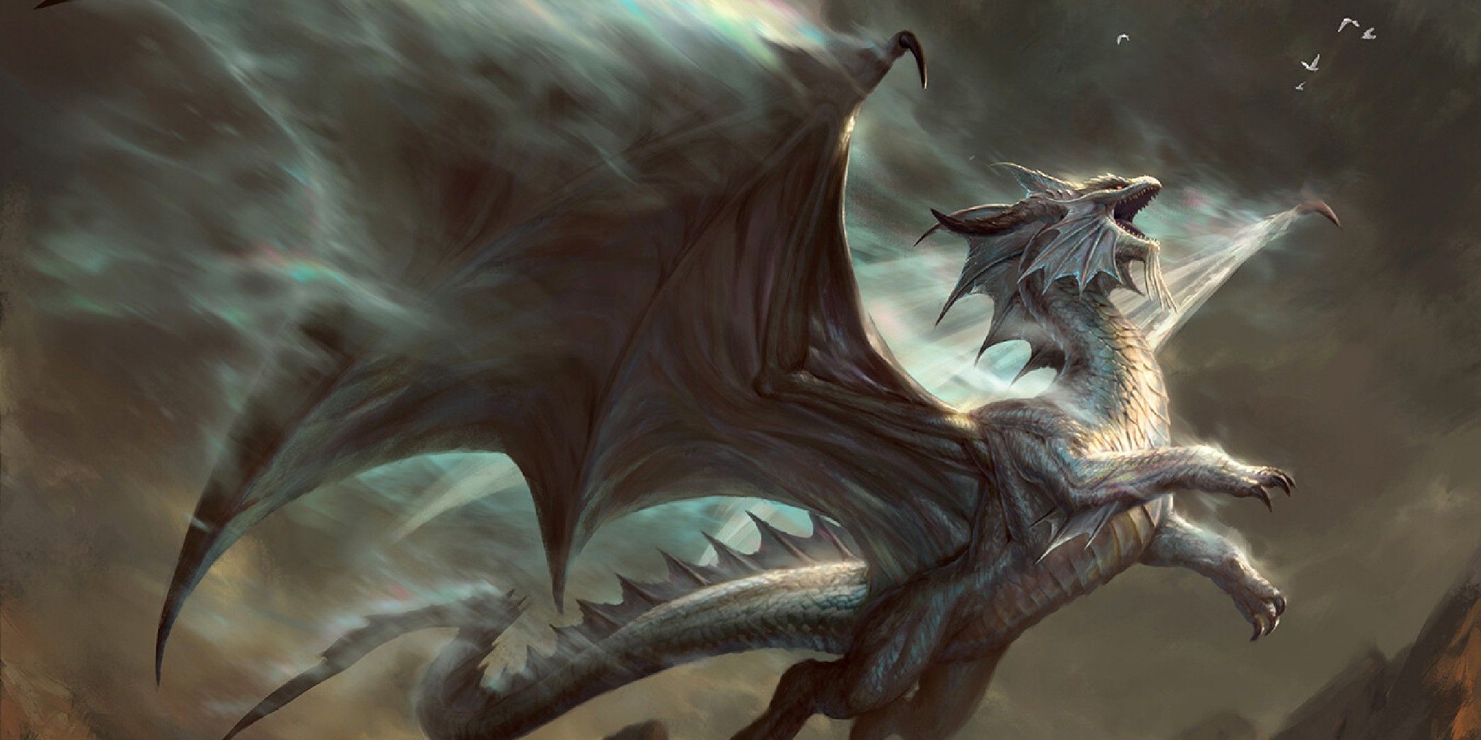 Dungeons & Dragons image showing Bahamut.