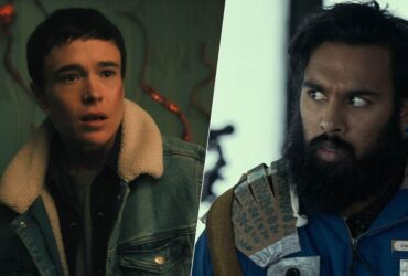 Elliot Page and Himesh Patel side-by-side