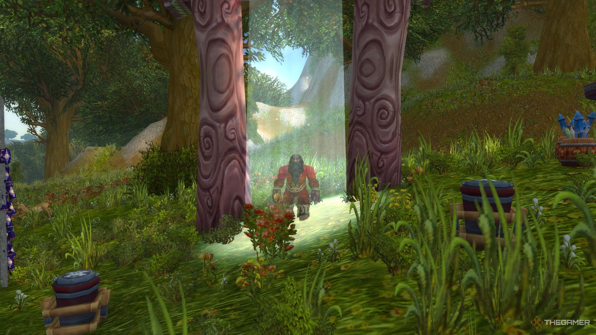 Elder Stormbrow, an NPC in Elwynn Forest in World of Warcraft.