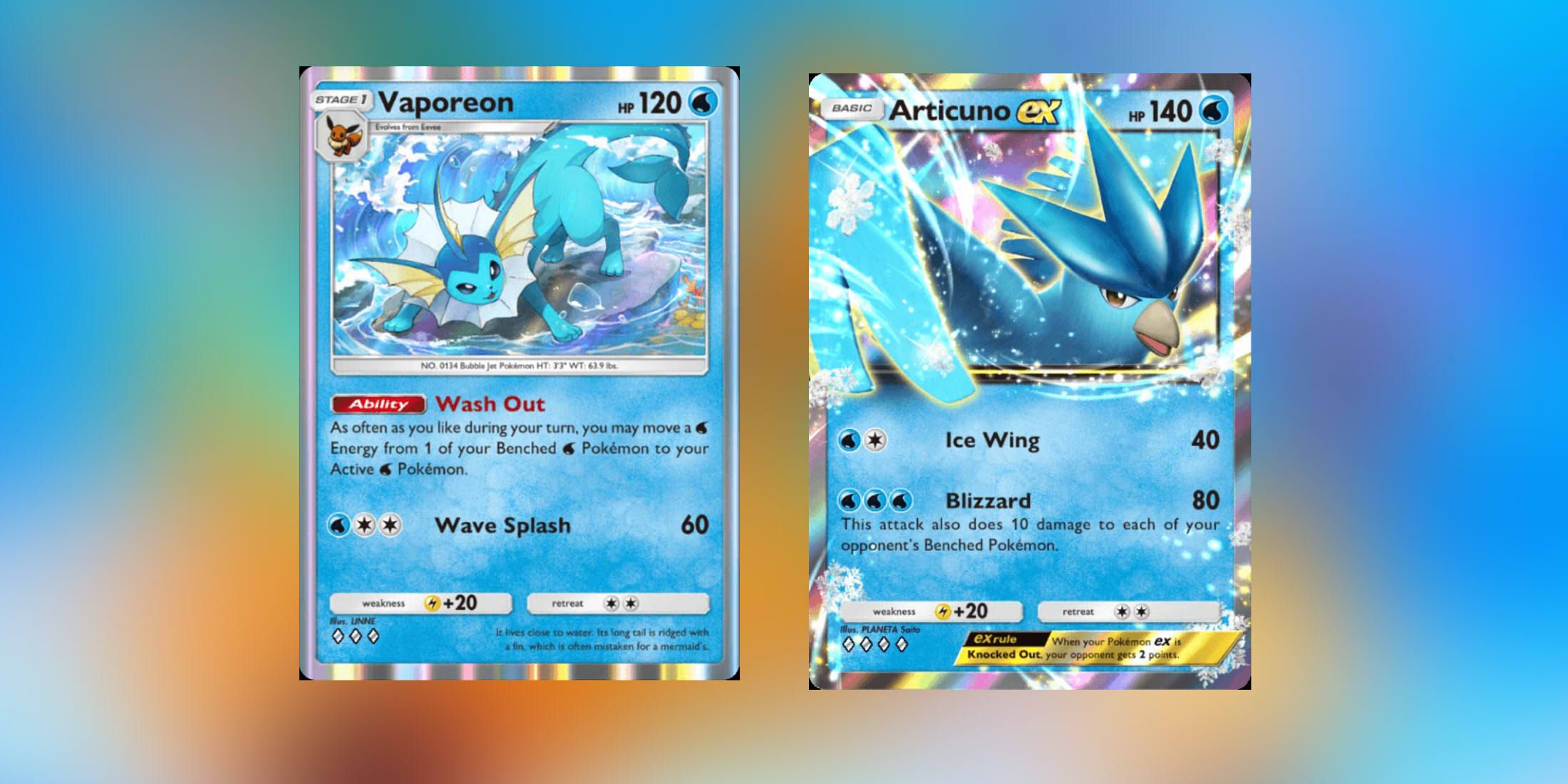 vapoeon articuno