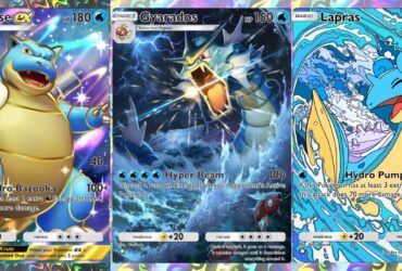 Pokemon TCG Pocket: Best Water-Type Decks