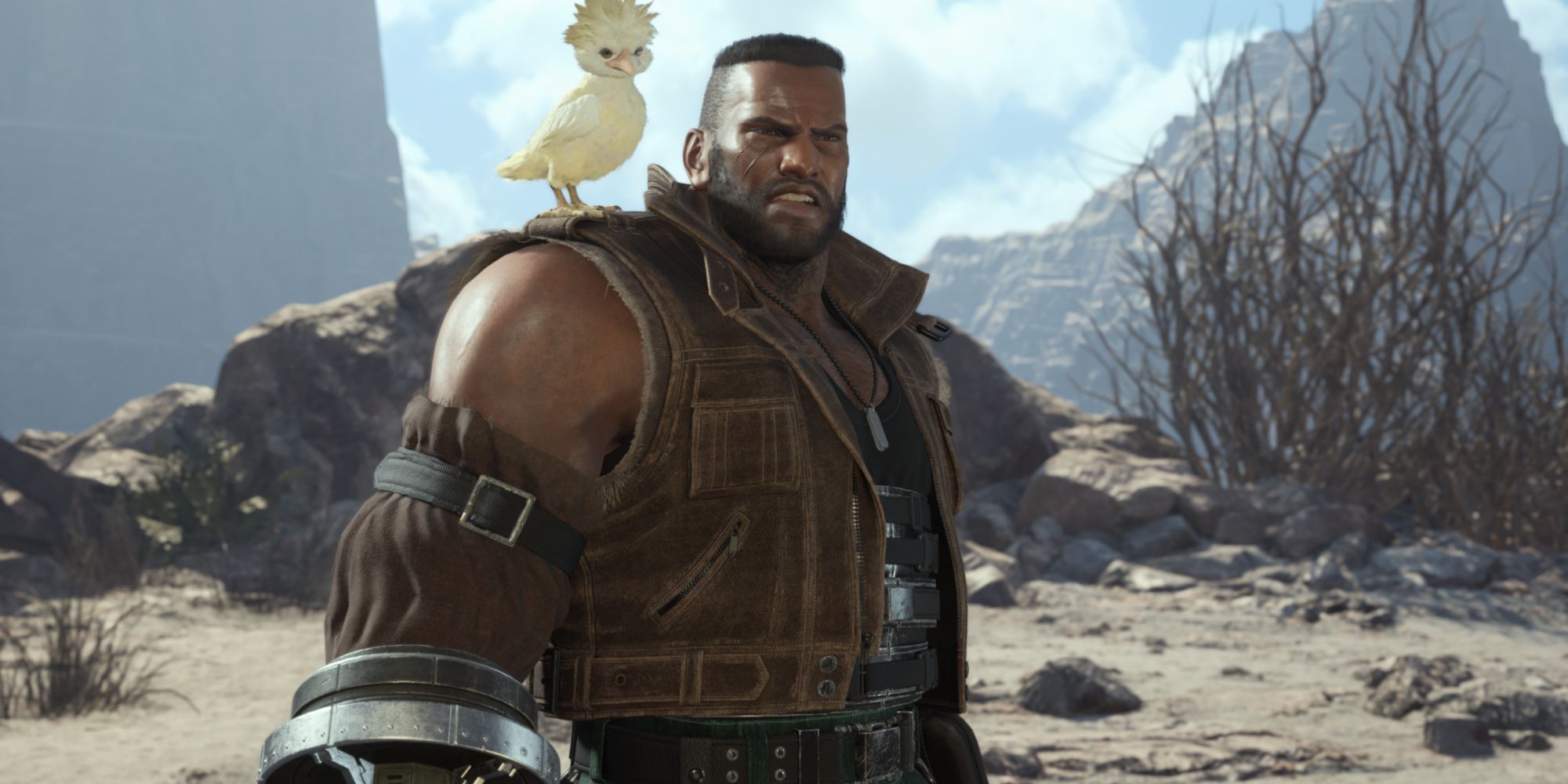 Barret and Cloud Jr Final Fantasy 7 Rebirth